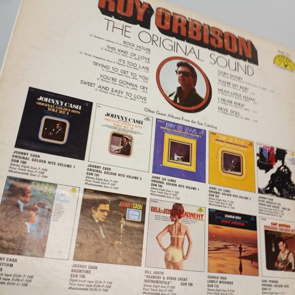 2 Vintage Roy Orbison Vinyl Record Albums. Great Gift! - Picture 5 of 11